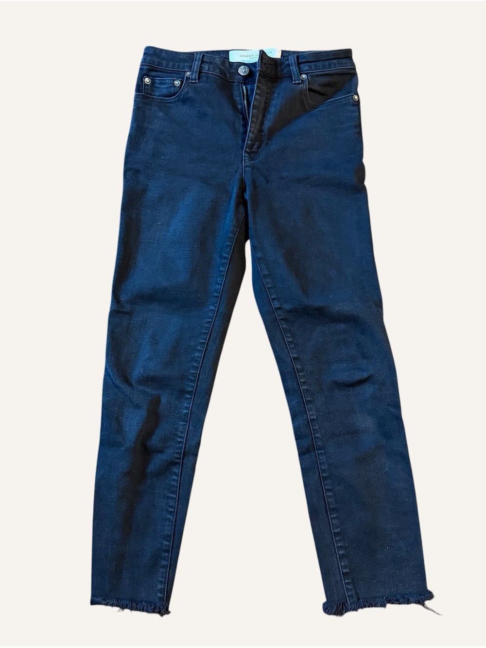 Golden Goose Ankle Length Black Skinny Jeans